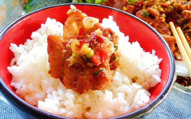 Thịt Heo Xóc Tỏi