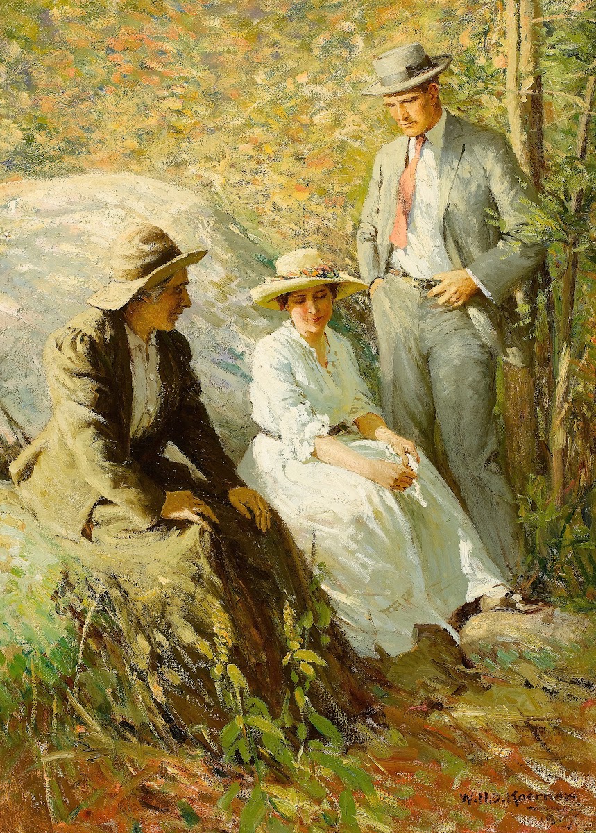 Rest in the Woods 1915