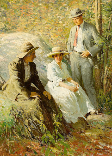 Rest in the Woods 1915