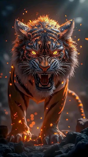Tiger Art Picture