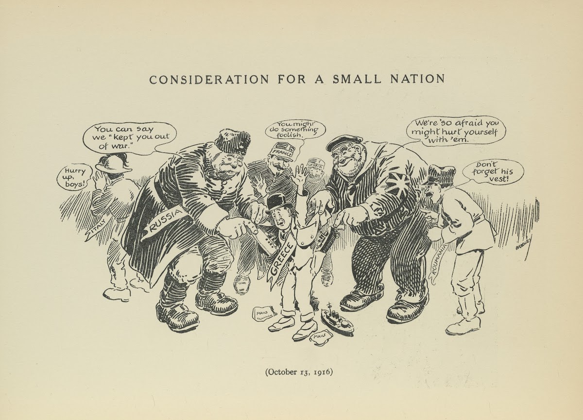 Consideration for a small nation 1916