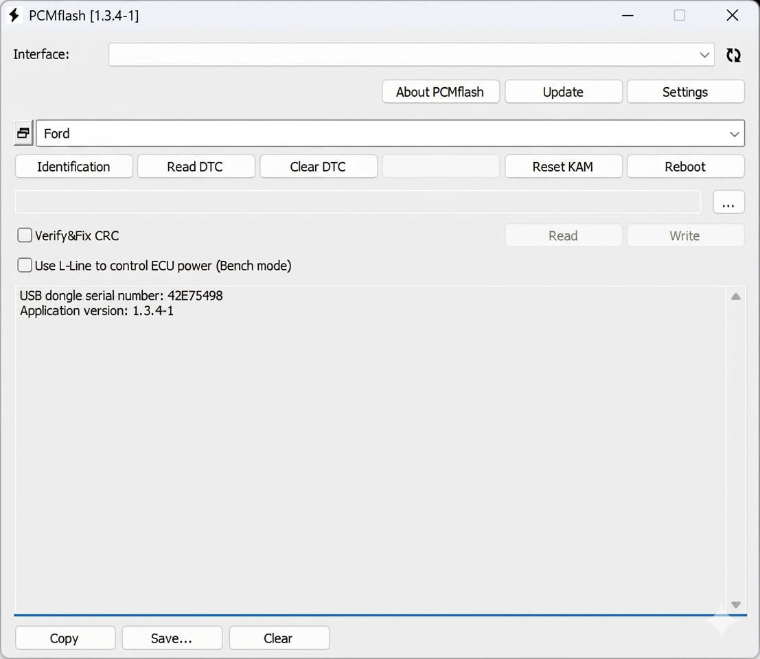 Guardant dongle driver installation for PCM Flash UAE