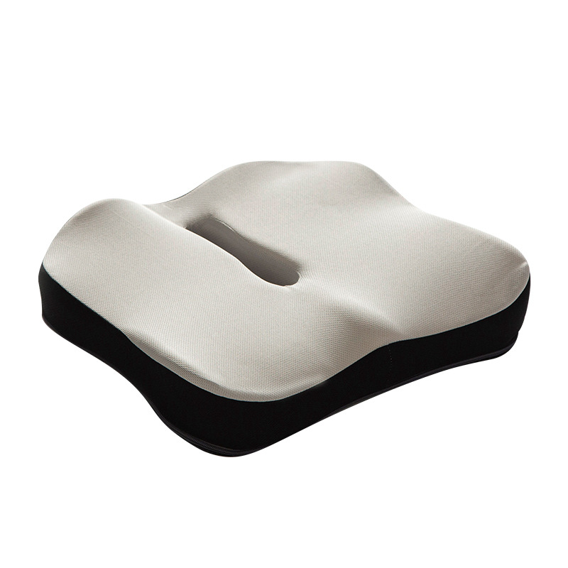 Seat cushion with memory foam for office chairs, 41×38×7 cm