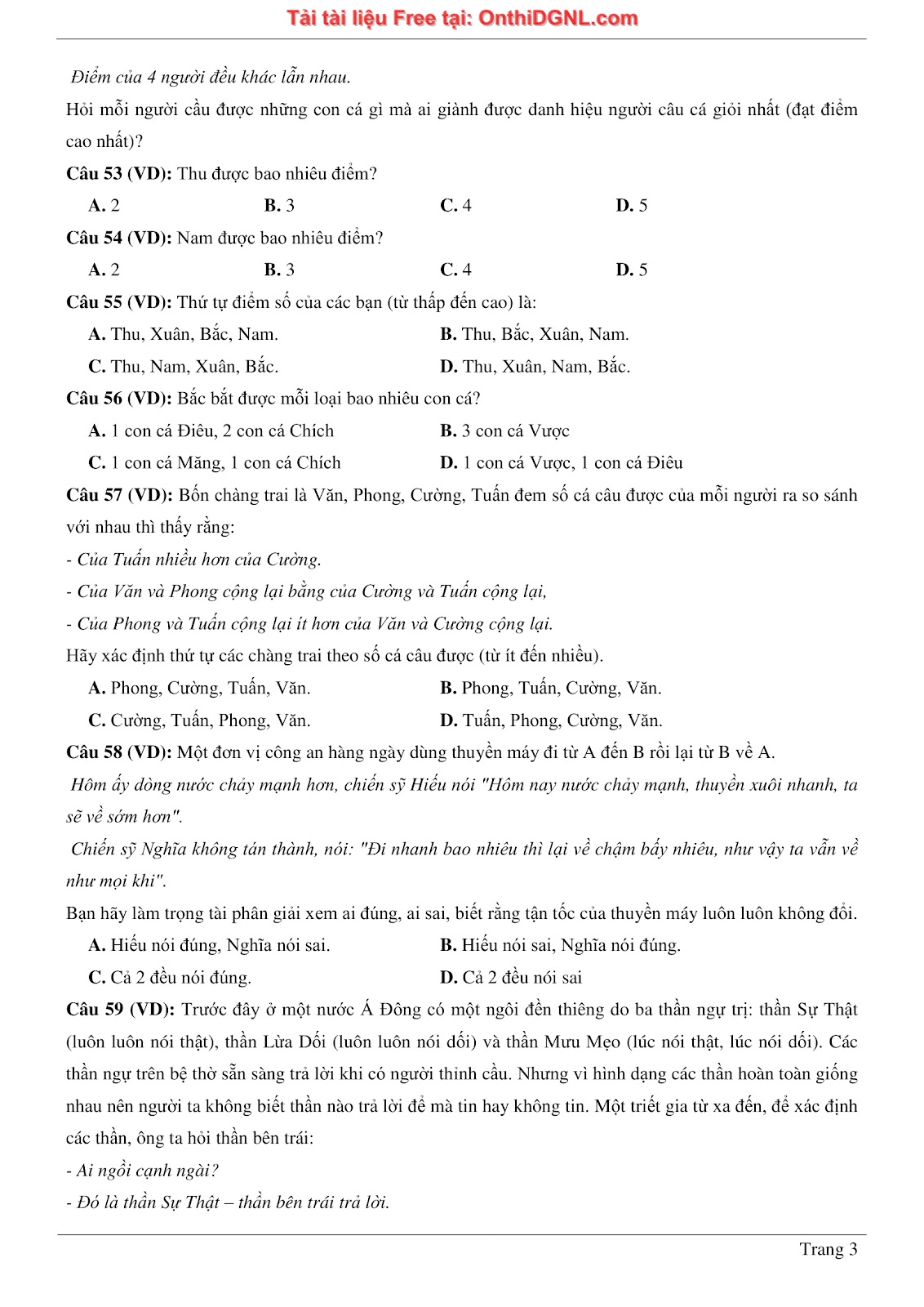 900 bài tập môn Toán - Ôn thi ĐGNL ĐHQG TP HCM Phần 10