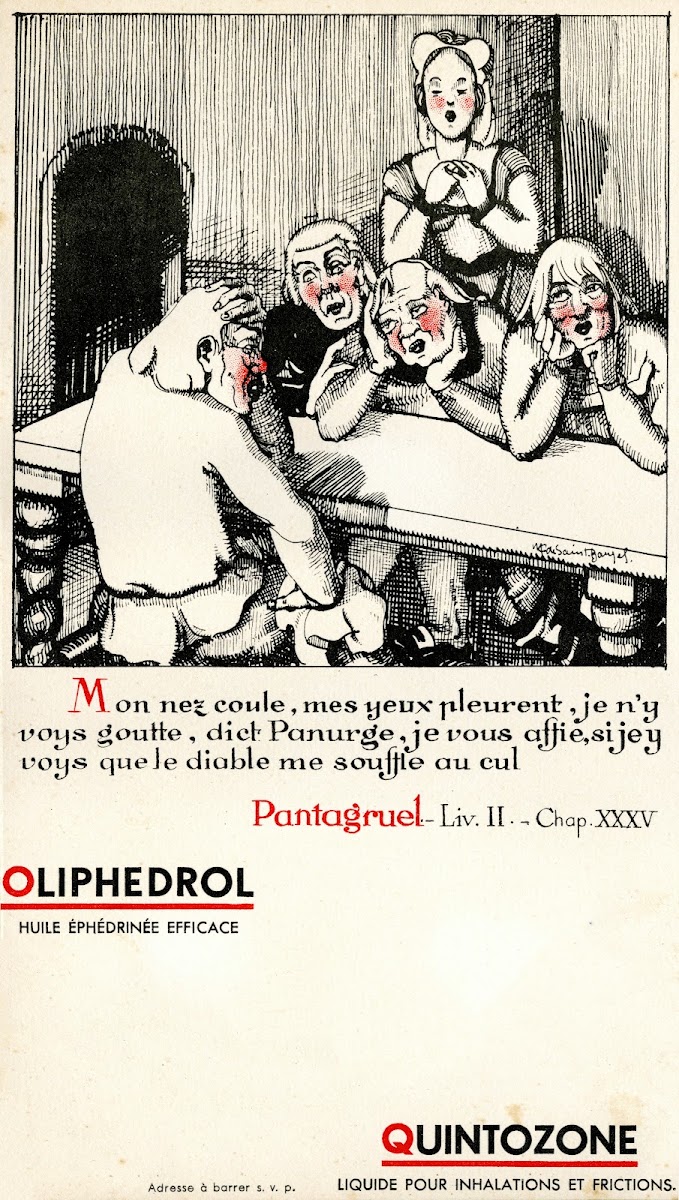 Oliphedrol Quintozone 1910 1950