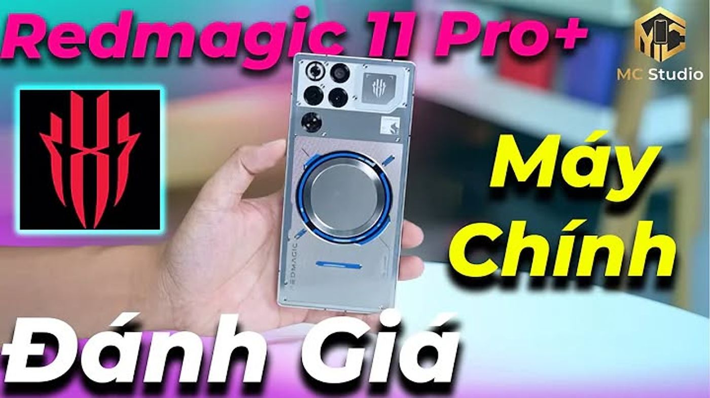 Red Magic 11 Pro+ Dùng làm máy chính đánh giá: Pin 10H, có xác thực khuôn mặt ngân hàng được ko?, vi