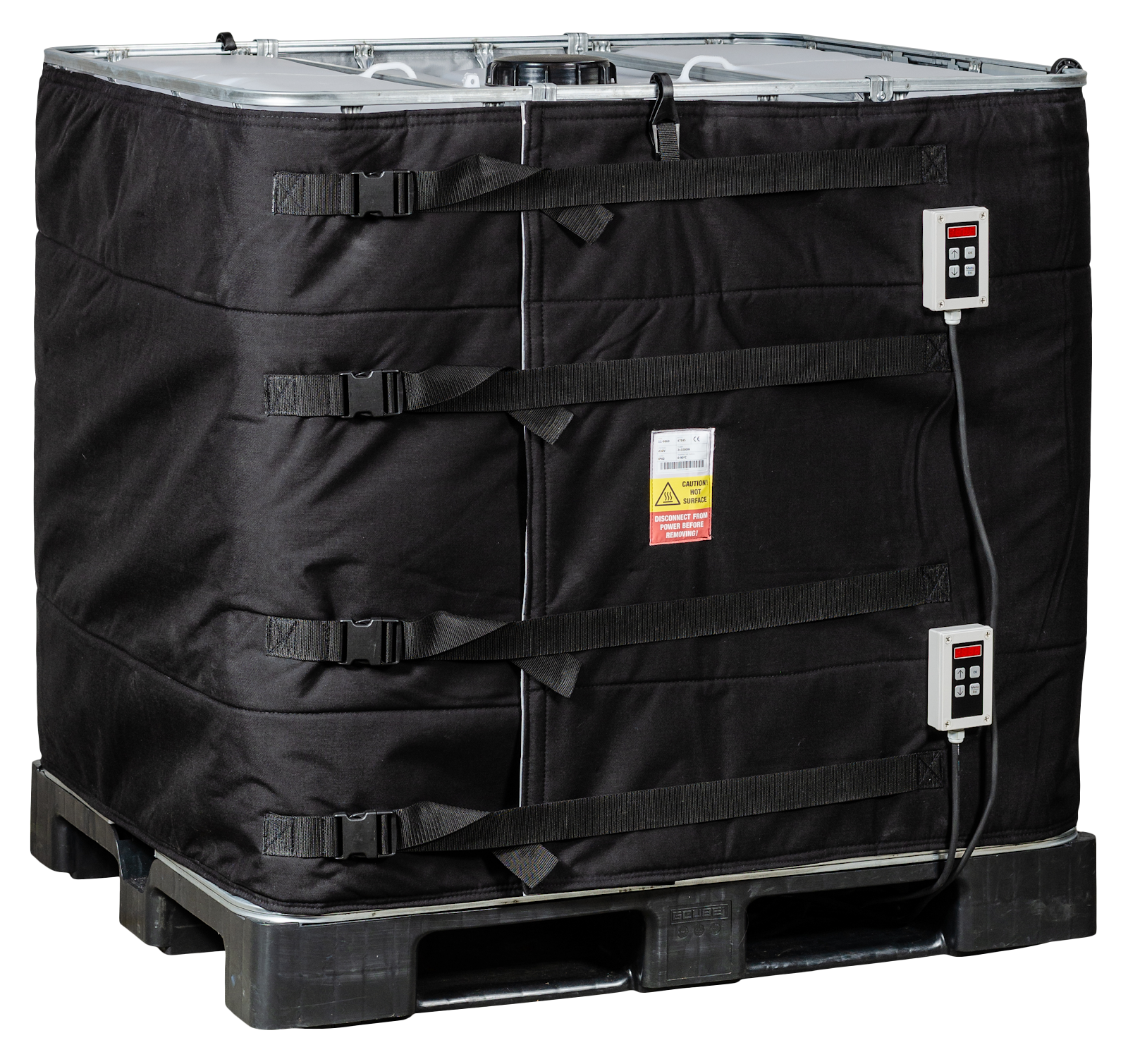 IBC-verwarmer 640L – 2x1000W
