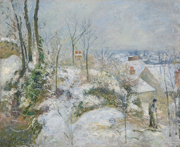 Rabbit Warren at Pontoise Snow 1879