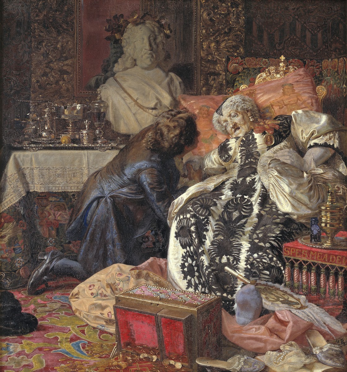The Death Of Queen Sophie Amalie 1881 1882