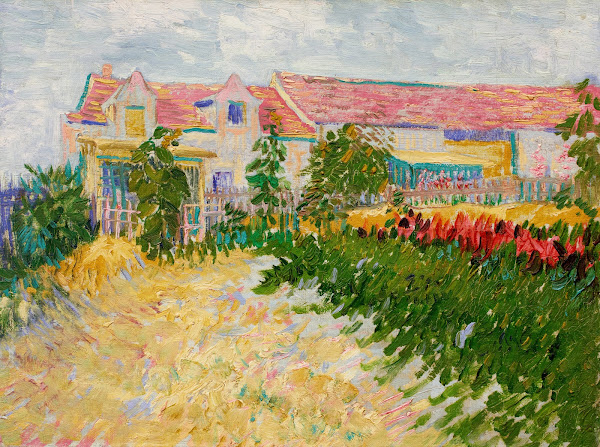Jardin devant le Mas Debray 1887