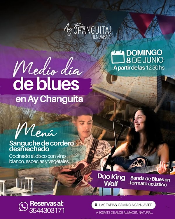 Medio día de Blues en Ay Changuita