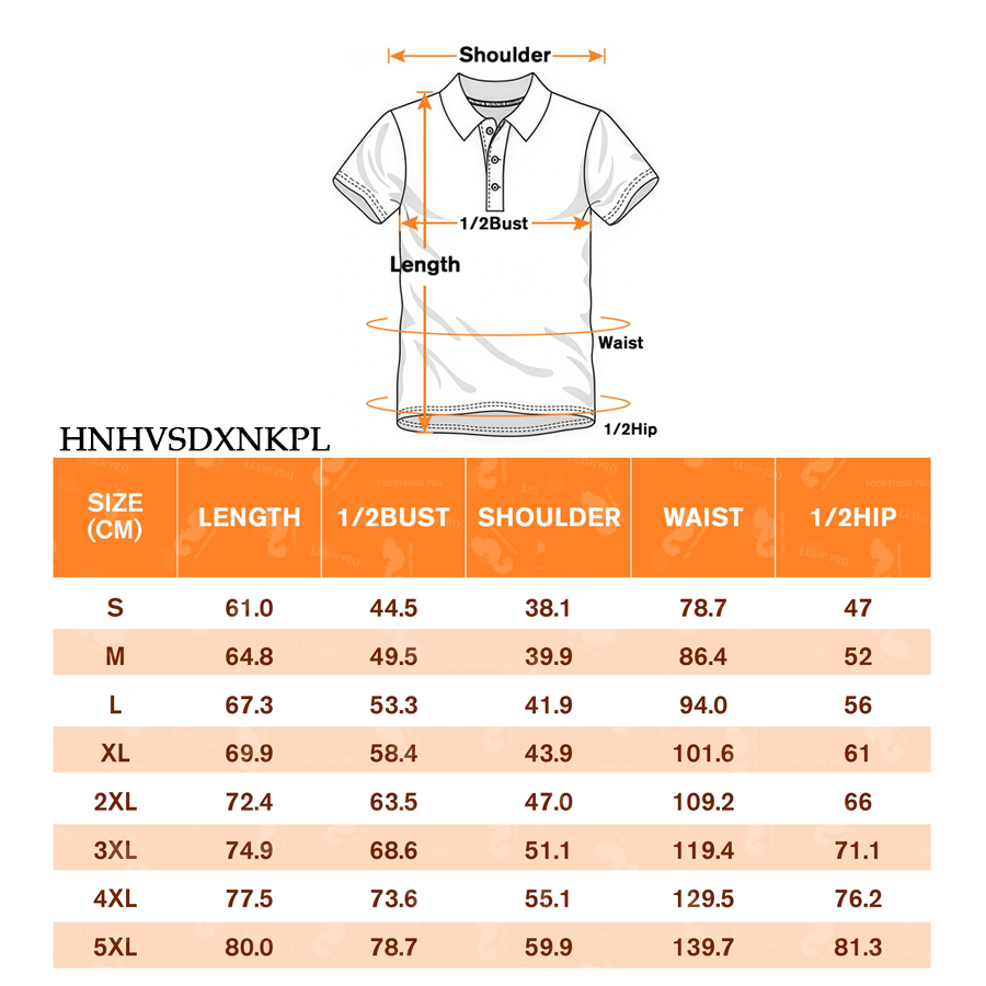 AOP HNH Women's Short Sleeve Button Polo
