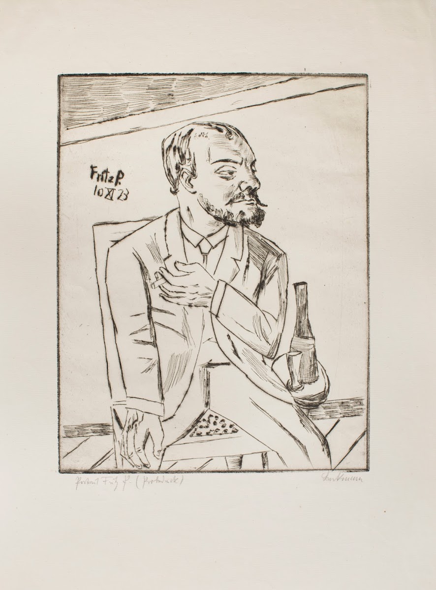 Portrait of Fritz P 1923
