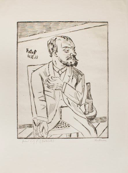 Portrait of Fritz P 1923