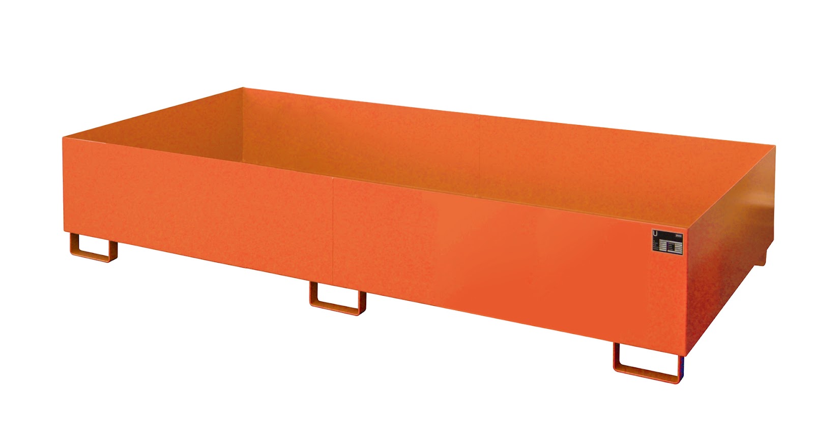Stellingopvangbak RW 2700-3, gelakt, Geeloranje