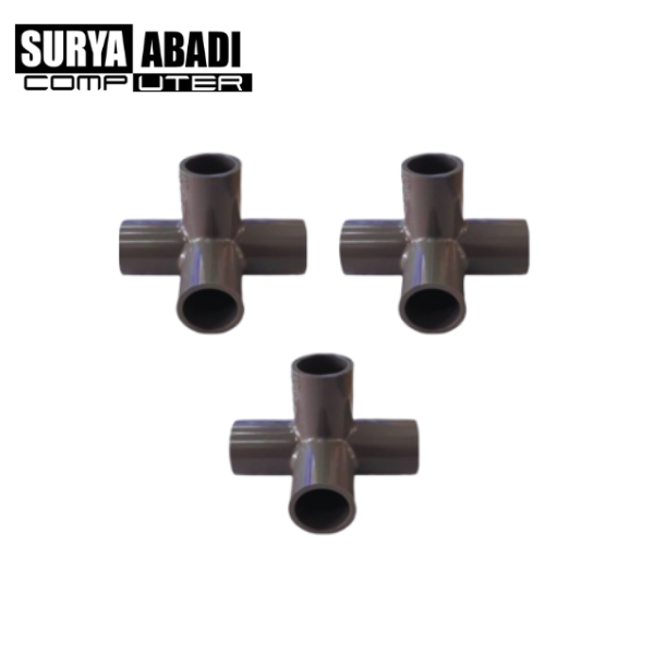 Tee Elbow 4 Cabang 90 3|4 inch