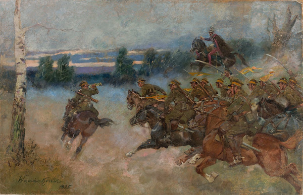 Cavalry charging 1925