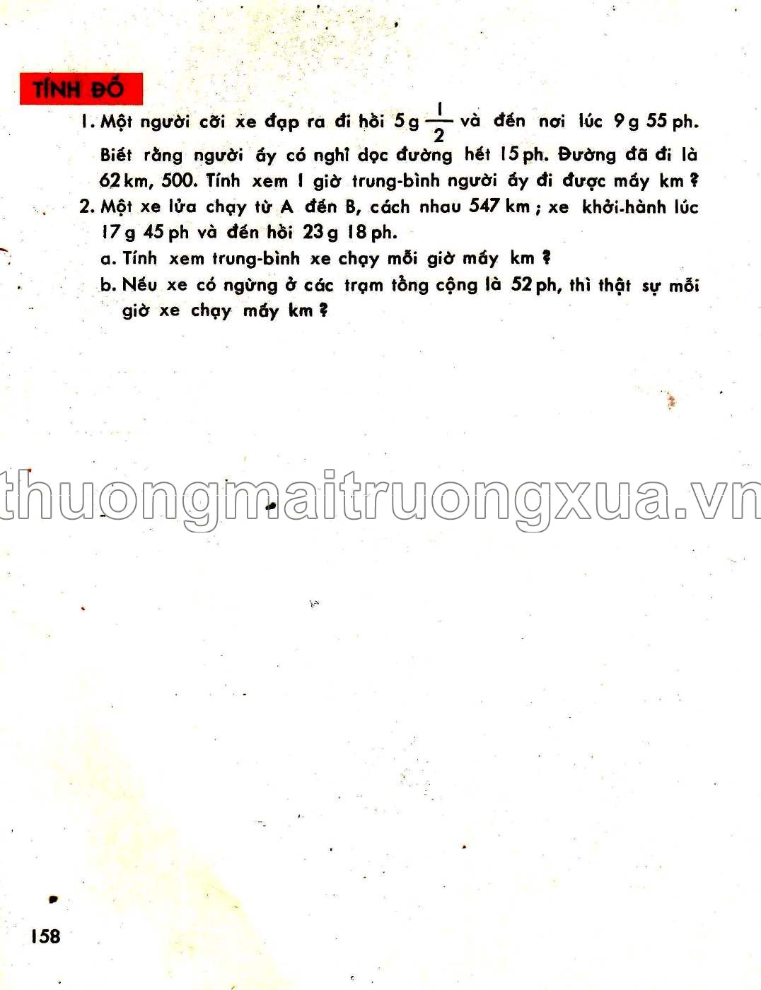 Toán pháp lớp 5 (1970) - Trang 157