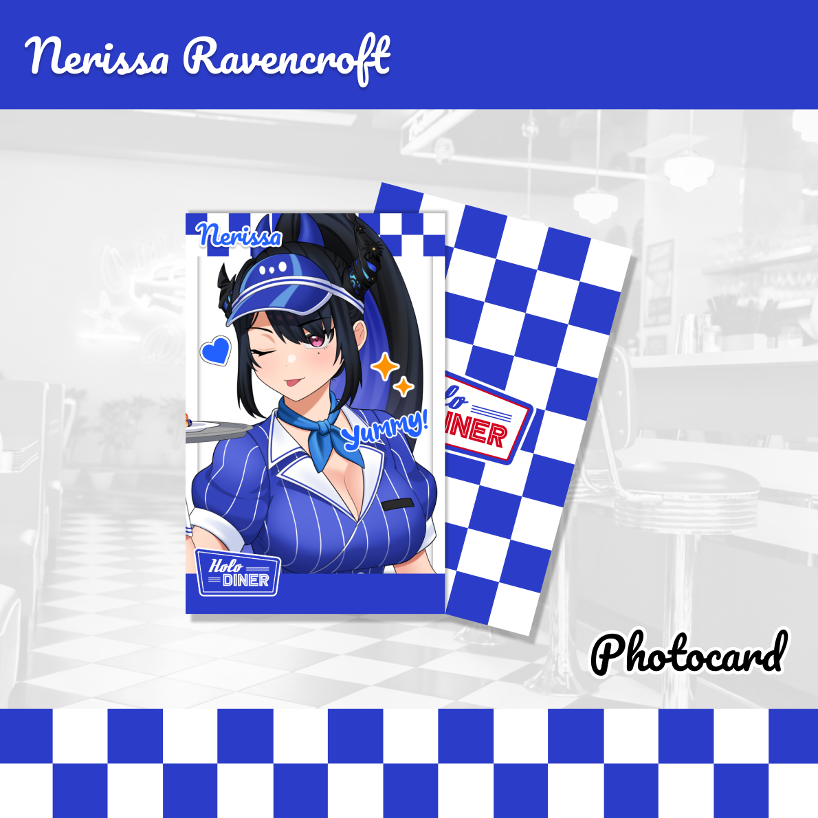 HoloDiner - Nerissa Ravencroft Photocard by Ruva