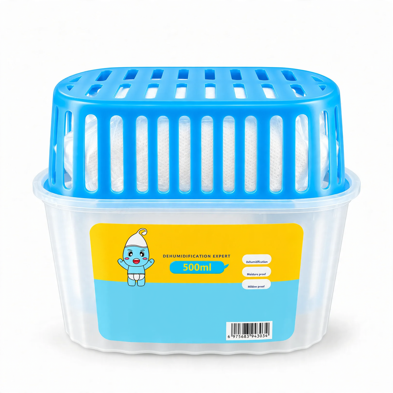 Luftentfeuchter-Box mit Calciumchlorid