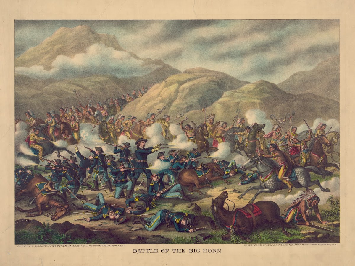 Battle of the Big Horn 1889