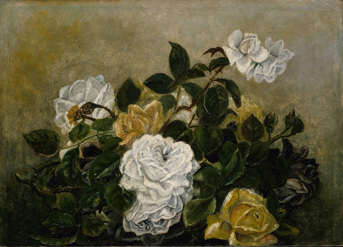 RosesFancy Still Life Still Life with Roses ca 1842 1848