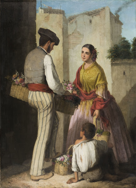 Flower Seller c 1864