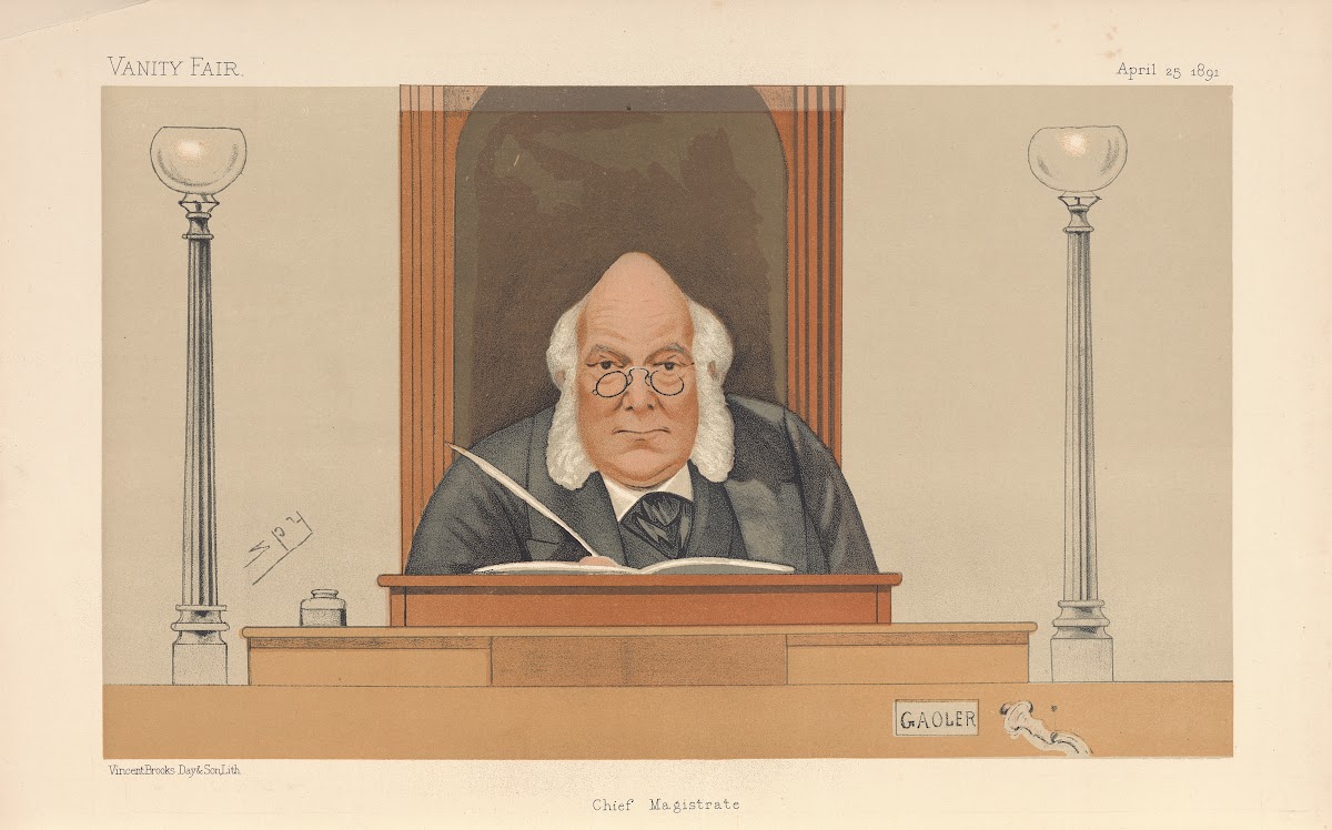 Policemen Chief Magistrate Sir John Bridge September 25 1891 1891