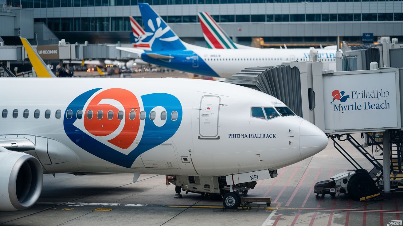 Airlines Flying Philadelphia to Myrtle Beach