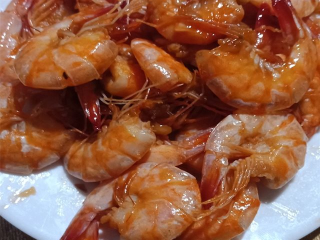 Tôm Rim Mắm Tỏi