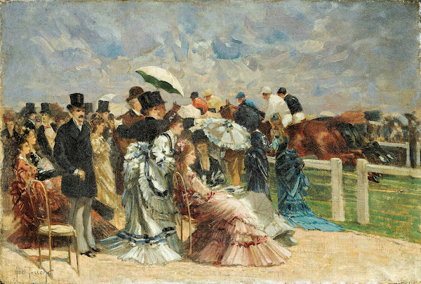 At the races