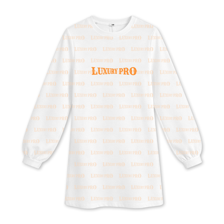 AOP MEG Long Sleeve Oversized Sweatshirt
