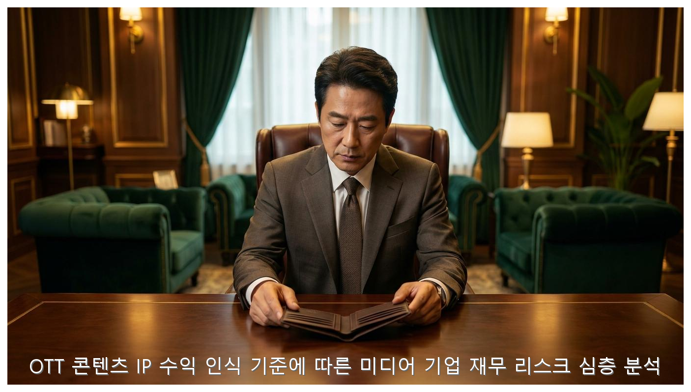 OTT 콘텐츠 IP 수익 인식 기준에 따른 미디어 기업 재무 리스크 심층 분석 핵심 안내 및 분석 인포그래픽 (2)