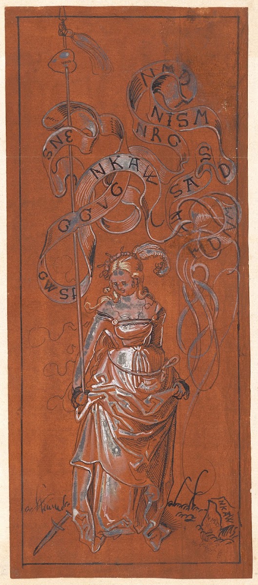 Mädchen mit aufgespiesstem Herzen 1510 14