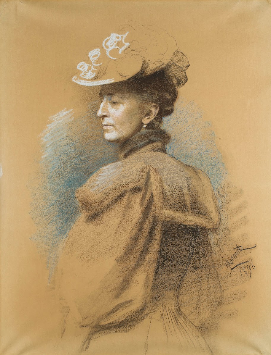 Portrait of Maria Landau nee London 1896