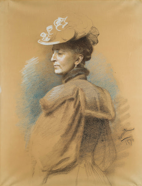 Portrait of Maria Landau nee London 1896