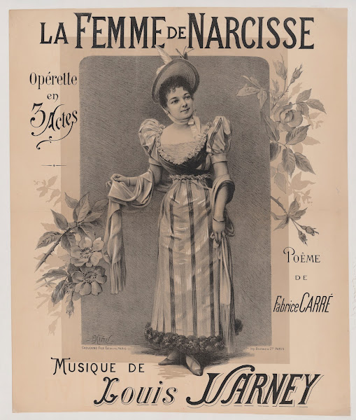 La Femme de Narcisse opérette en trois actes poème de Fabrice Carré musique de L