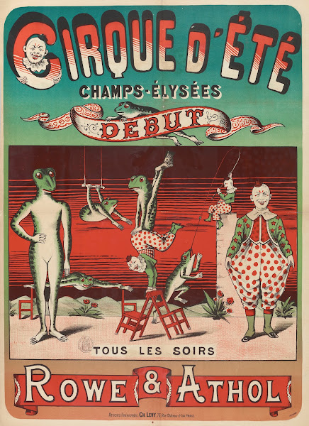Cirque Dete Champs Elysees Debuttous Les Soirs Rowe  Athol 1882 1888