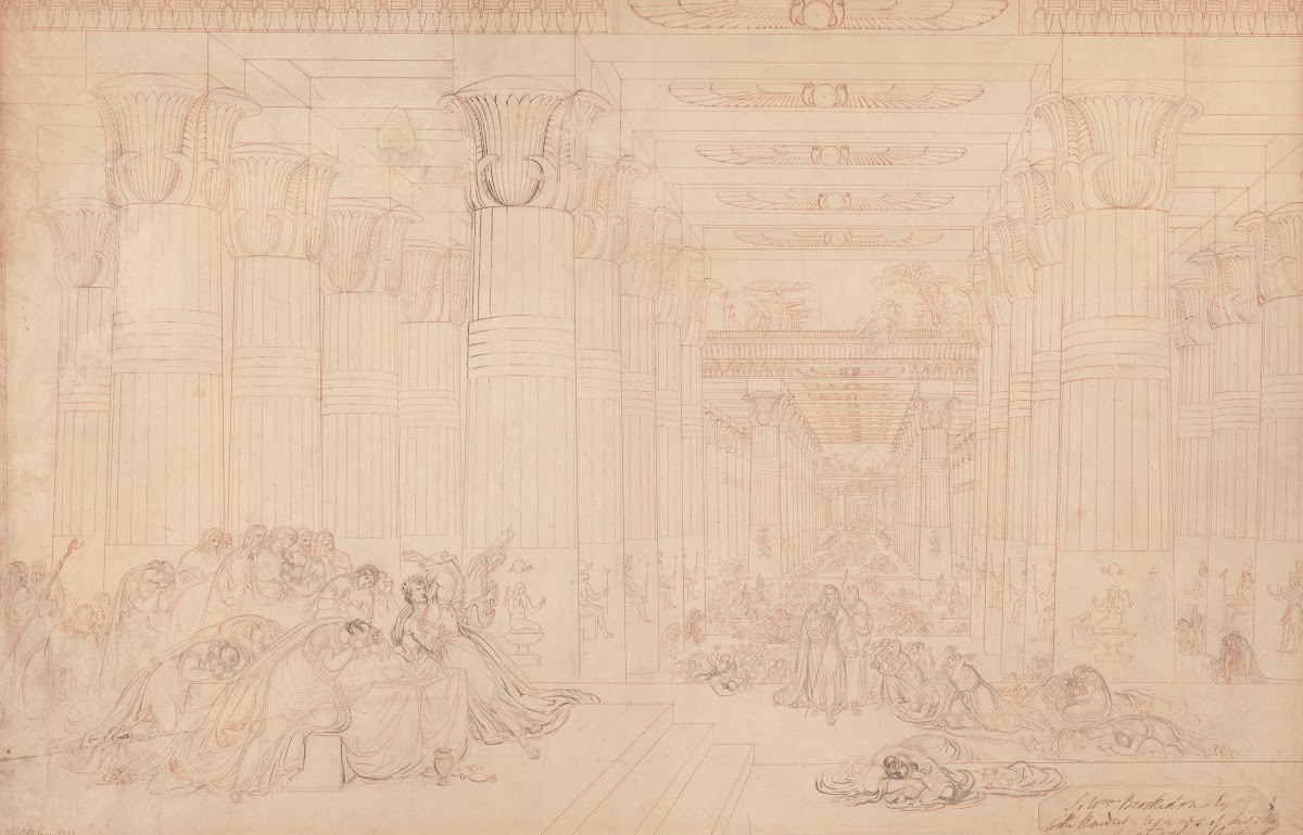 Death of the First Born of Egypt 1836