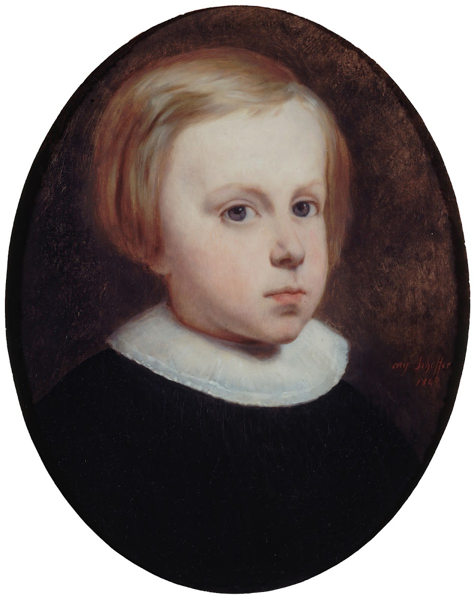 Portrait denfant 1840