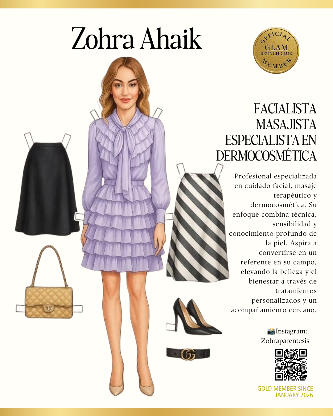 Glam Doll oficial de Zohra Ahaik