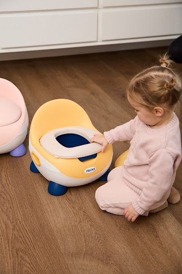 Children's potty Twins Penguin yellow