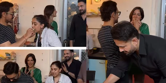 একই ছাদের নিচে দুই প্রাক্তন স্ত্রী ও বর্তমান প্রেমিকা! ৬১-তে পা দিয়ে ‘মডার্ন ফ্যামিলি’র নজির গড়লেন আমির খান