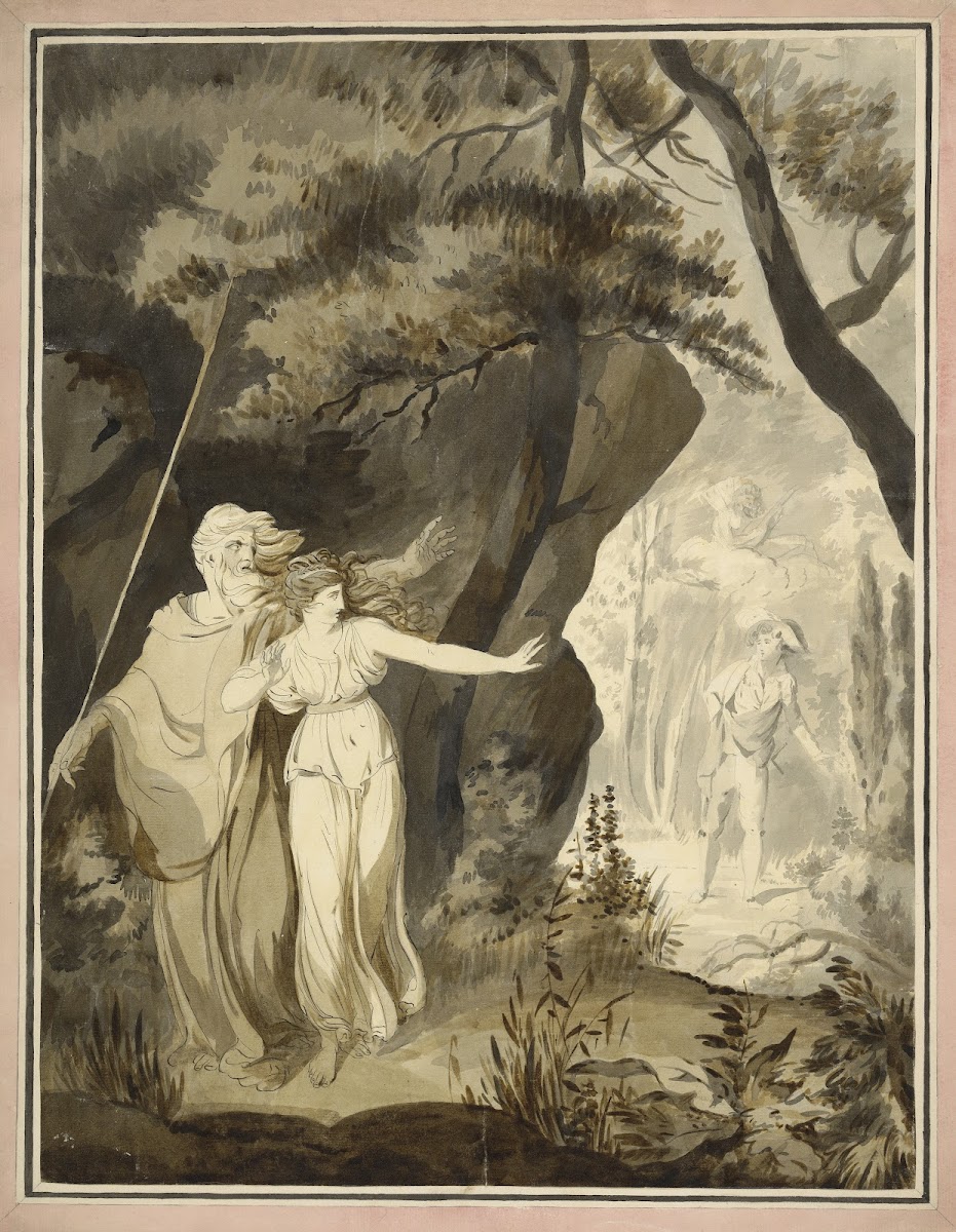 Scene From The Tempest 1780 1790
