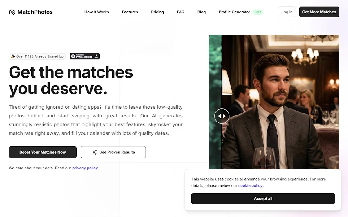 Captura de MatchPhotos
