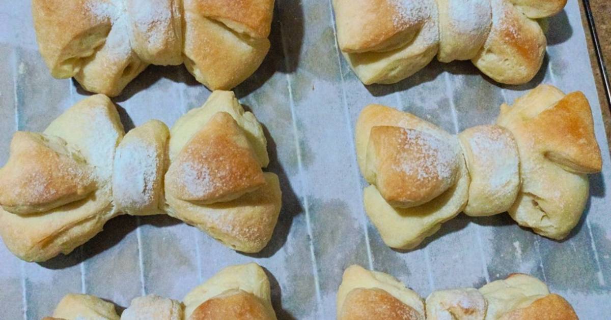 Bánh mỳ hình nơ đáng yêu