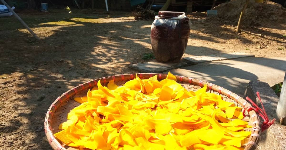 Khô bí đỏ chay