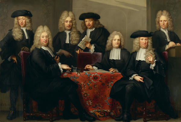 The regents of the Burgerweeshuis 1716
