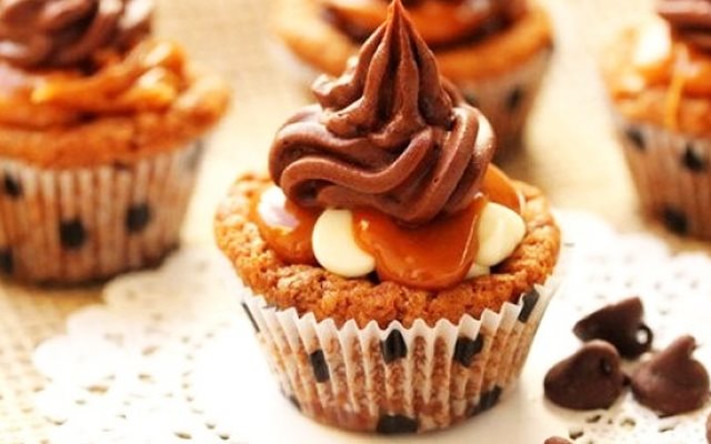 Cupcake Chocolate Caramel