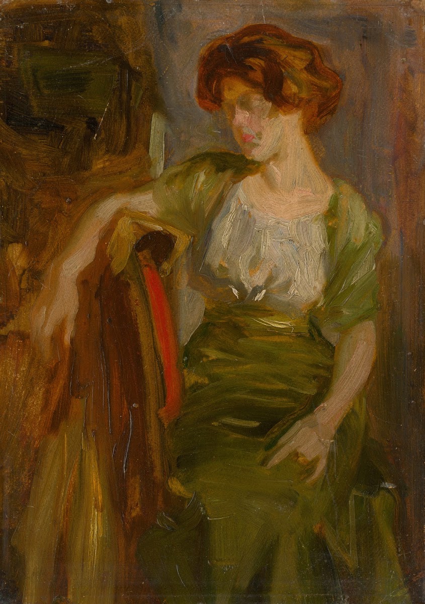 Study of a Seated Woman 1900